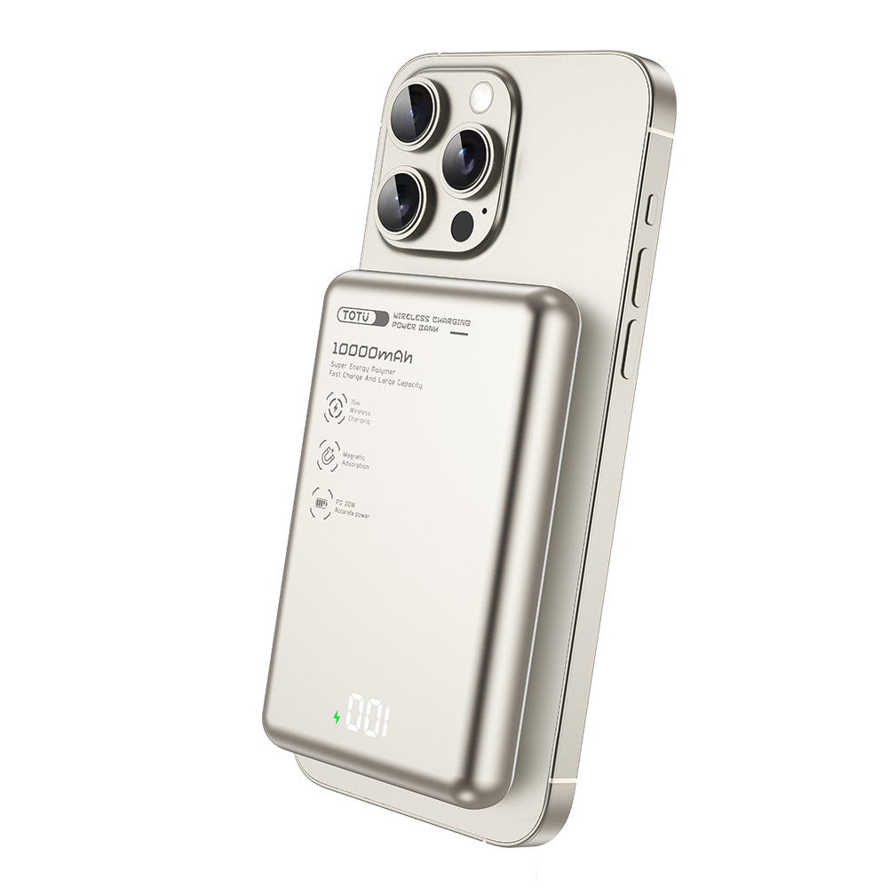 Mag-Snap Power Bank - 10000mAh Ultra-Slim Nomad