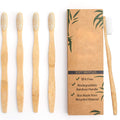 Bamboo Zen Eco-Friendly Toothbrush Set - 8 Pack