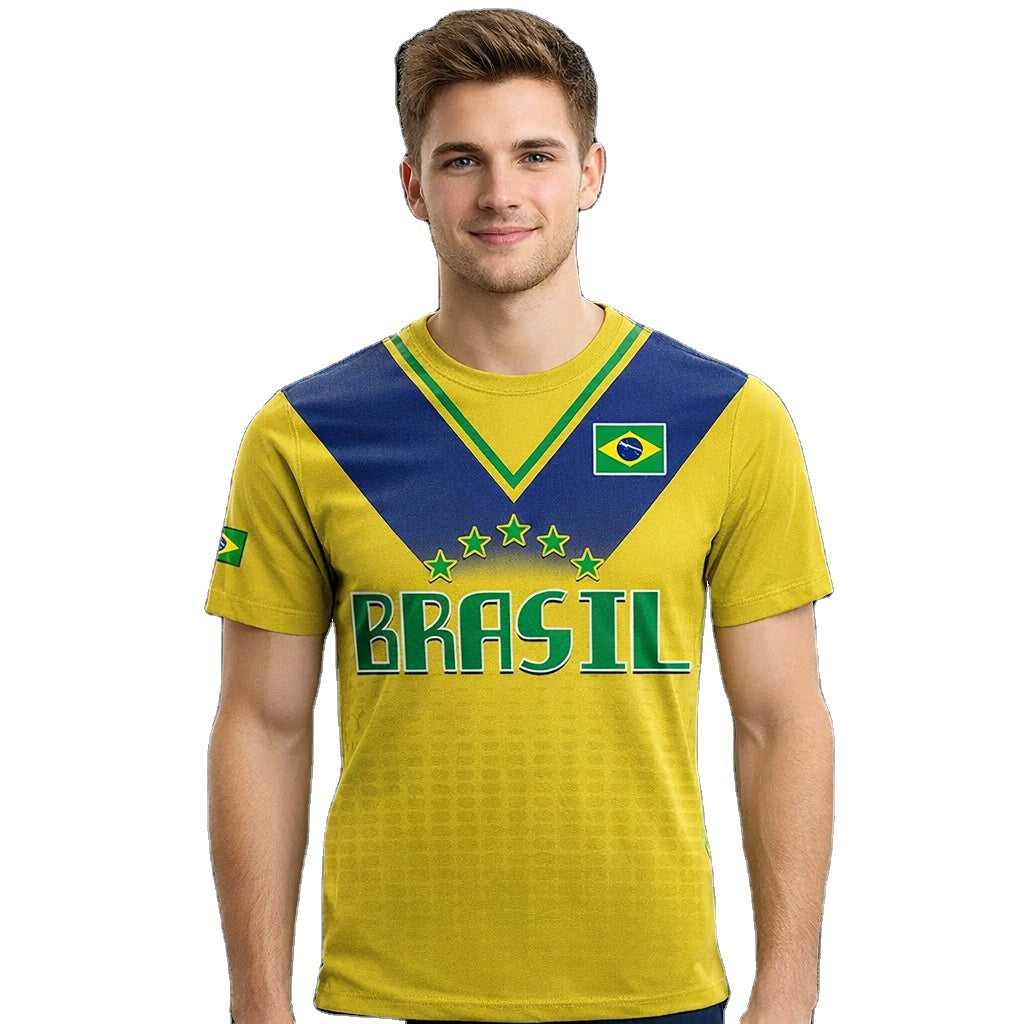 Brazil Fan Jersey 2026 - Samba Sublimation Elite
