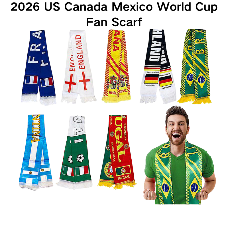 2026 World Cup Official Supporter Scarf - Elite Edition