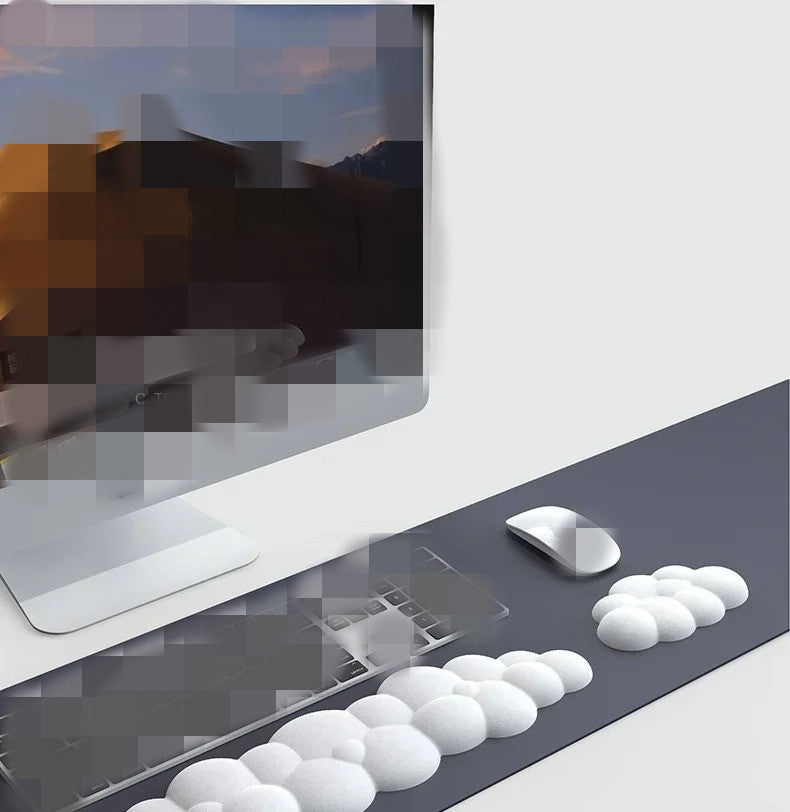 Cloud-Feel Silent Ergonomic Wrist Rest Pad