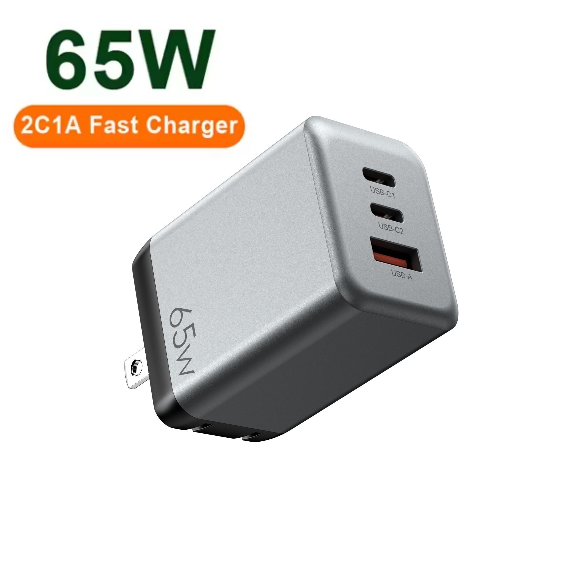 3-in-1 Foldable GaN Travel Hub