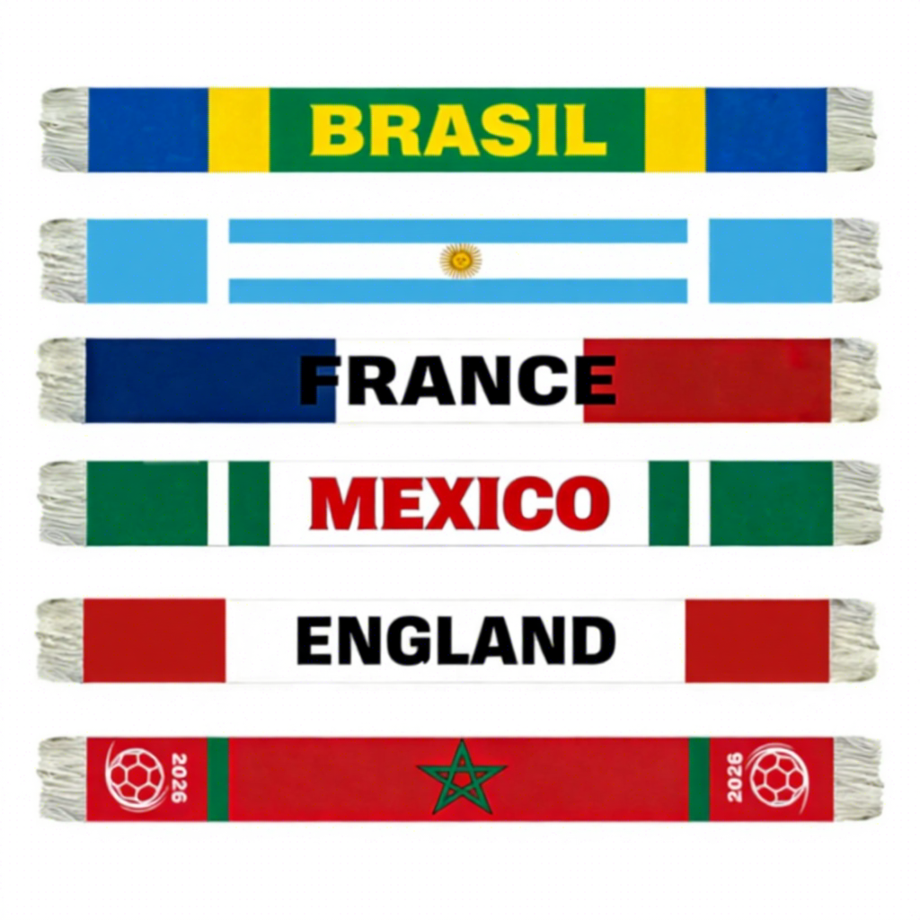 2026 World Cup Official Supporter Scarf - Elite Edition