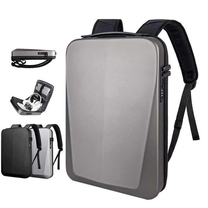 Anti-Theft Hard Shell Backpack - Nomad Guardian