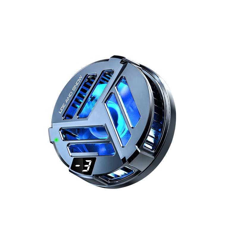 Cyber-Glow MagSafe RGB Phone Cooler - Thermal Shield