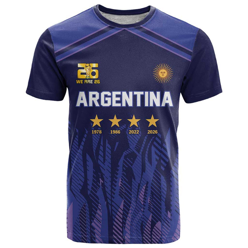 Argentina Away Fan T-Shirt - 2026 Edition