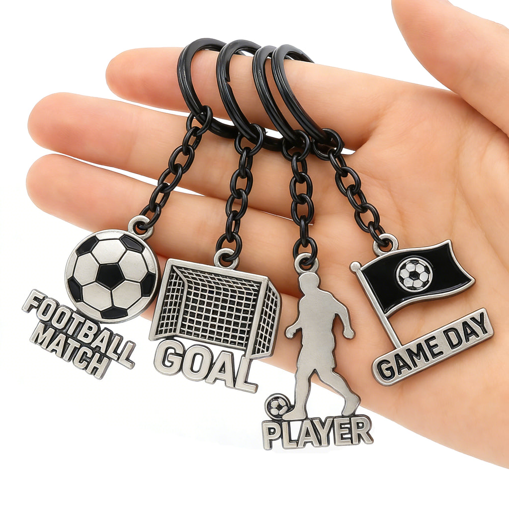 2026 World Cup Host Cities Metal Keychain - 3D Souvenir