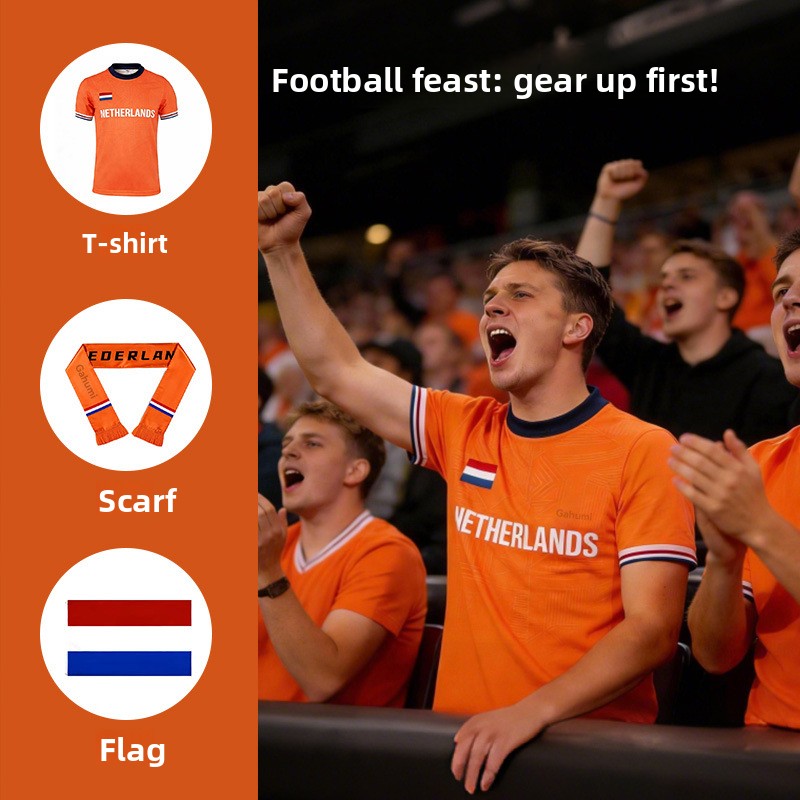 Netherlands Fan Jersey 2026 - Oranje Pride