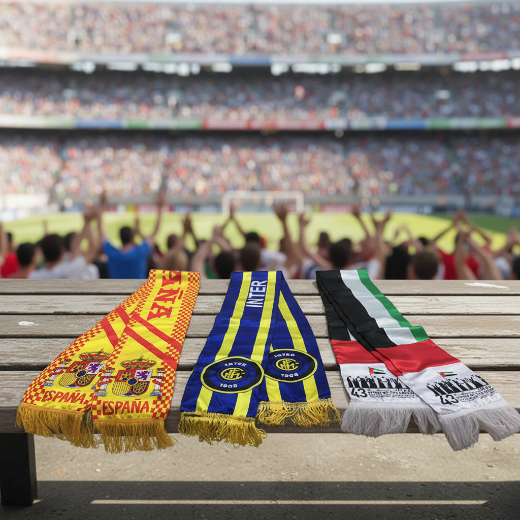 2026 World Cup Official Supporter Scarf - All Nations Edition