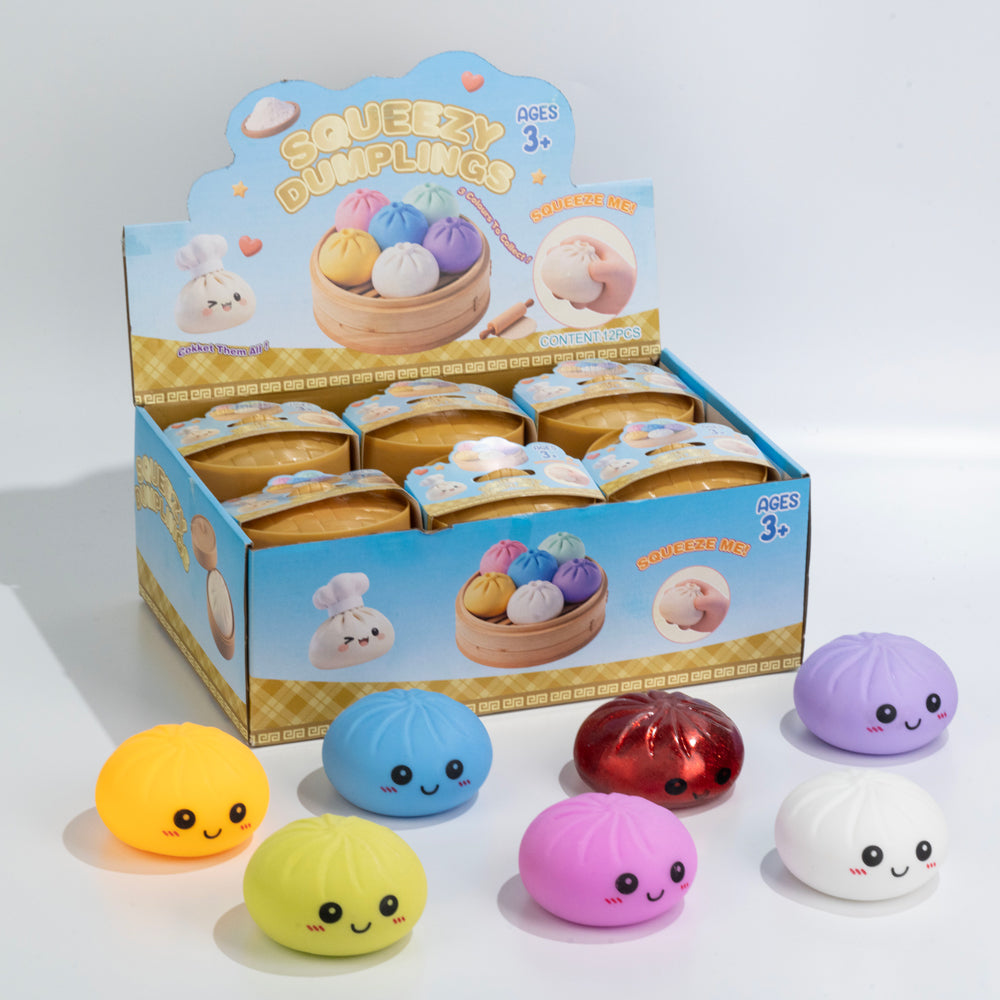 Viral TikTok Glitter Dumpling - LED Flash Edition