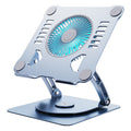 Ergonomic Sage Green 360 Rotating Laptop Stand - Zenith Pivot