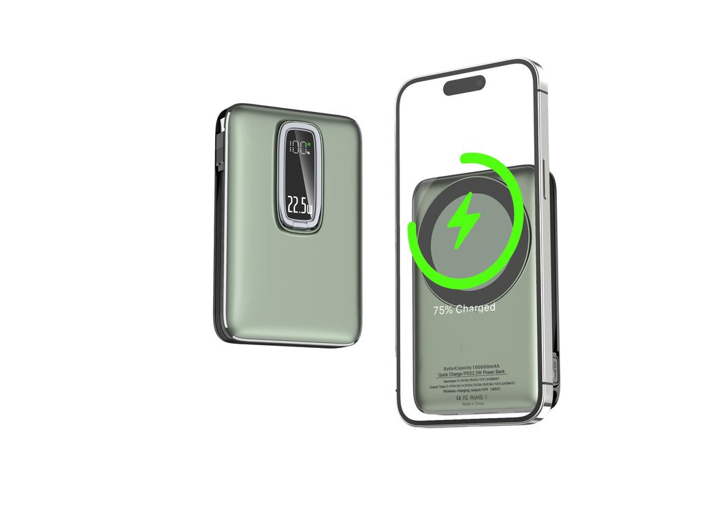 Mag-Snap Power Bank - 10000mAh Ultra-Slim Nomad