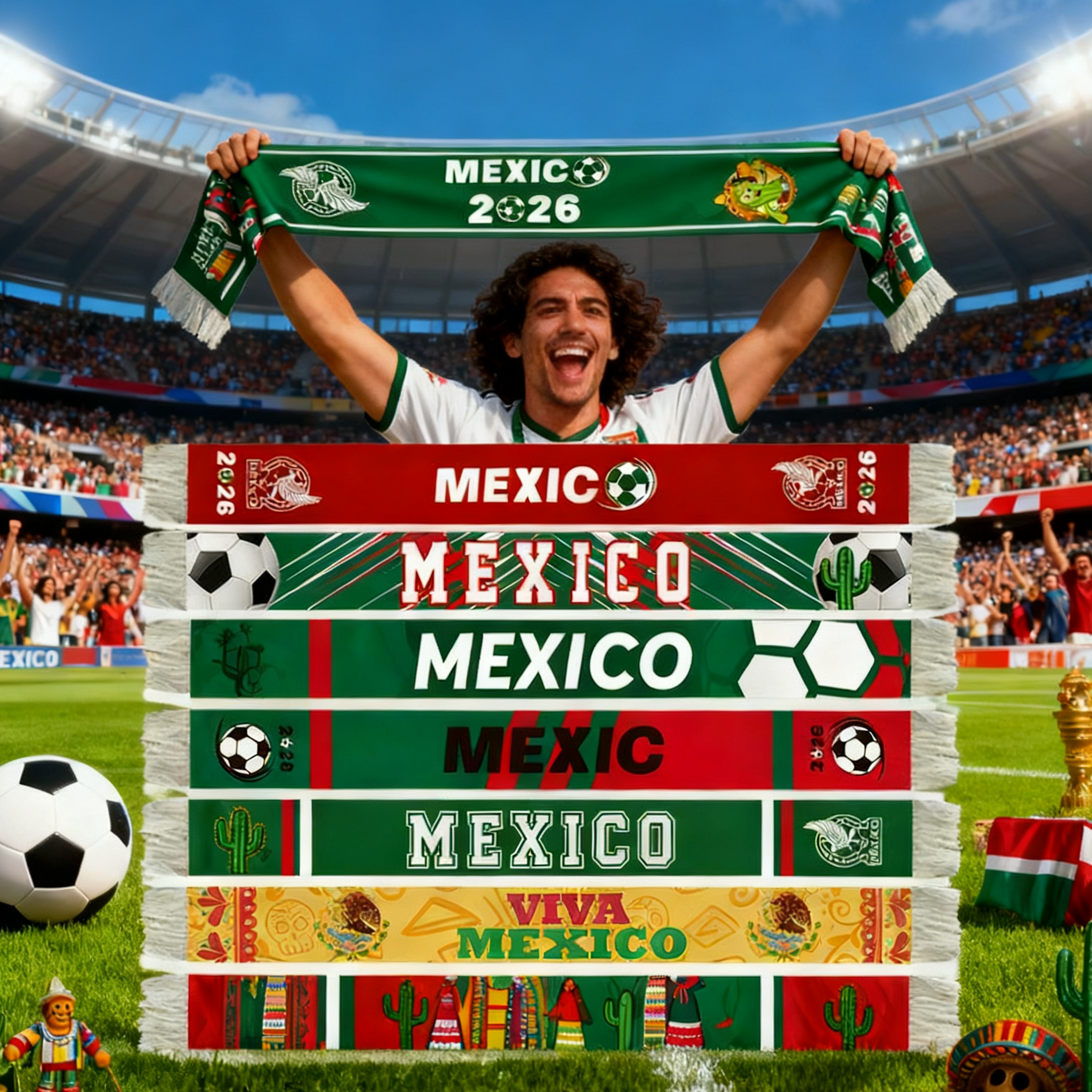 2026 World Cup Premium Scarf