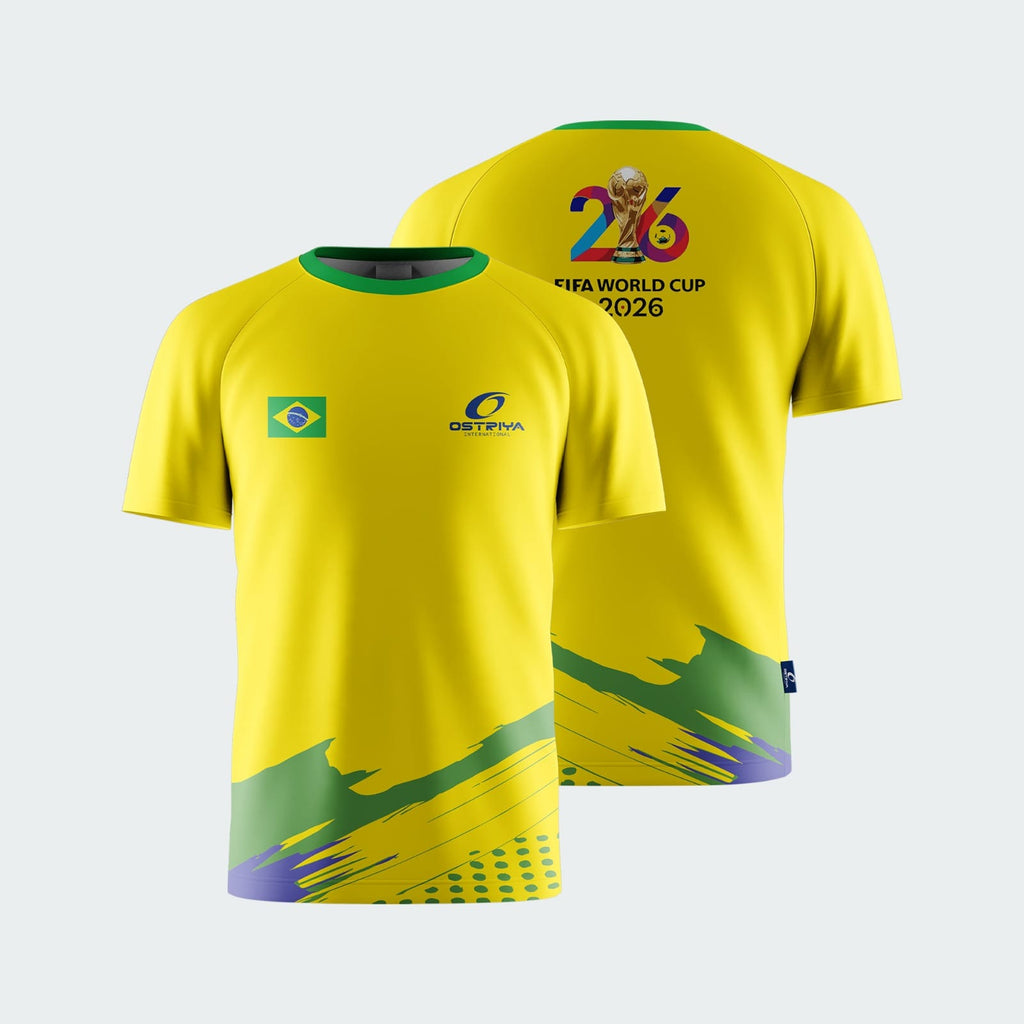 Brazil Fan Jersey 2026 - Samba Sublimation Elite