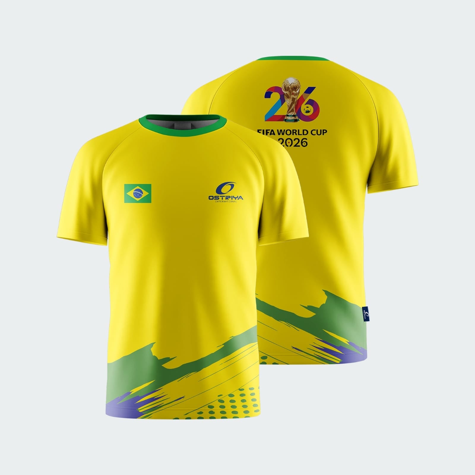 Brazil Fan Jersey 2026 - Samba Sublimation Elite